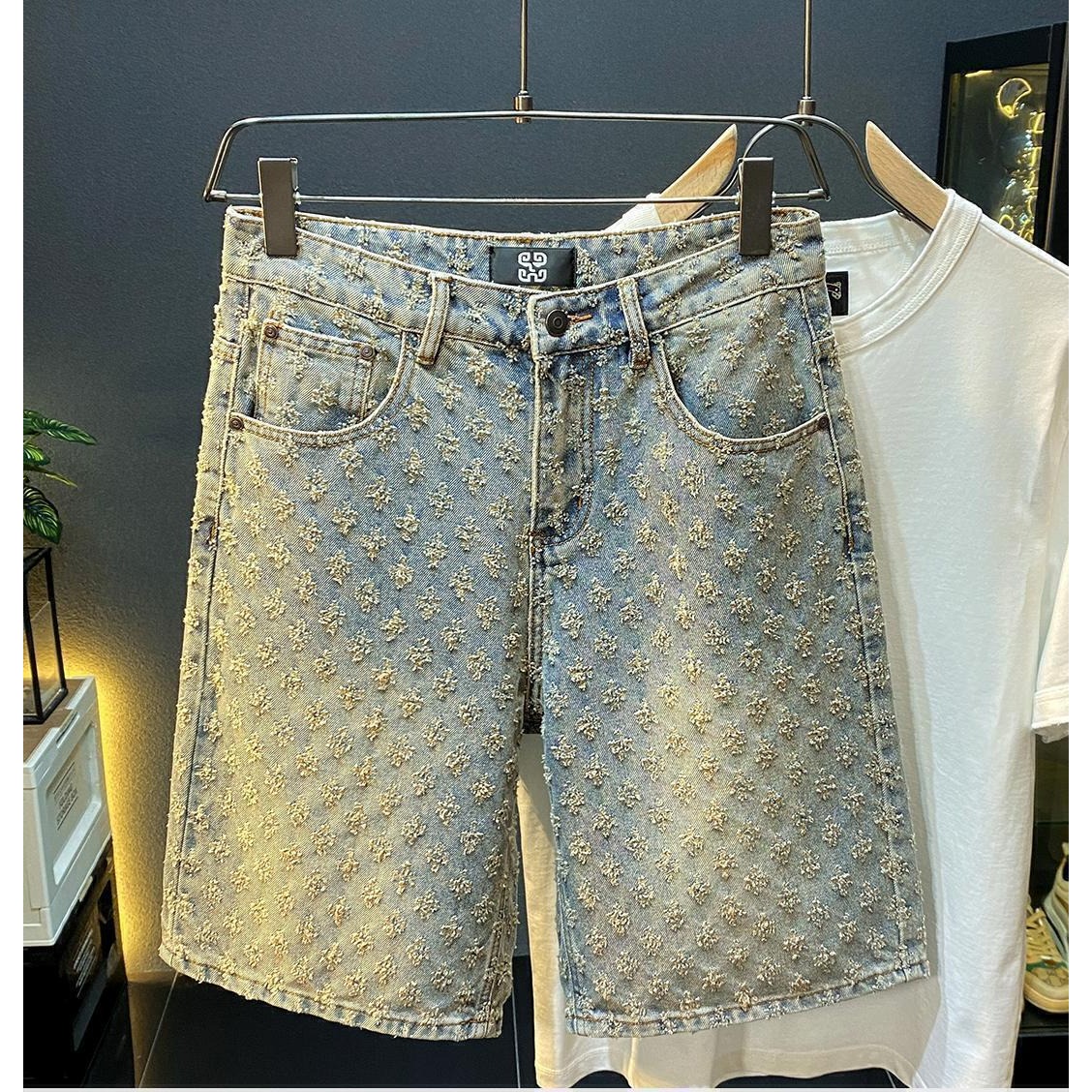 Street Fashion Jeans Men - Zomer High Street Denim Shorts Heren