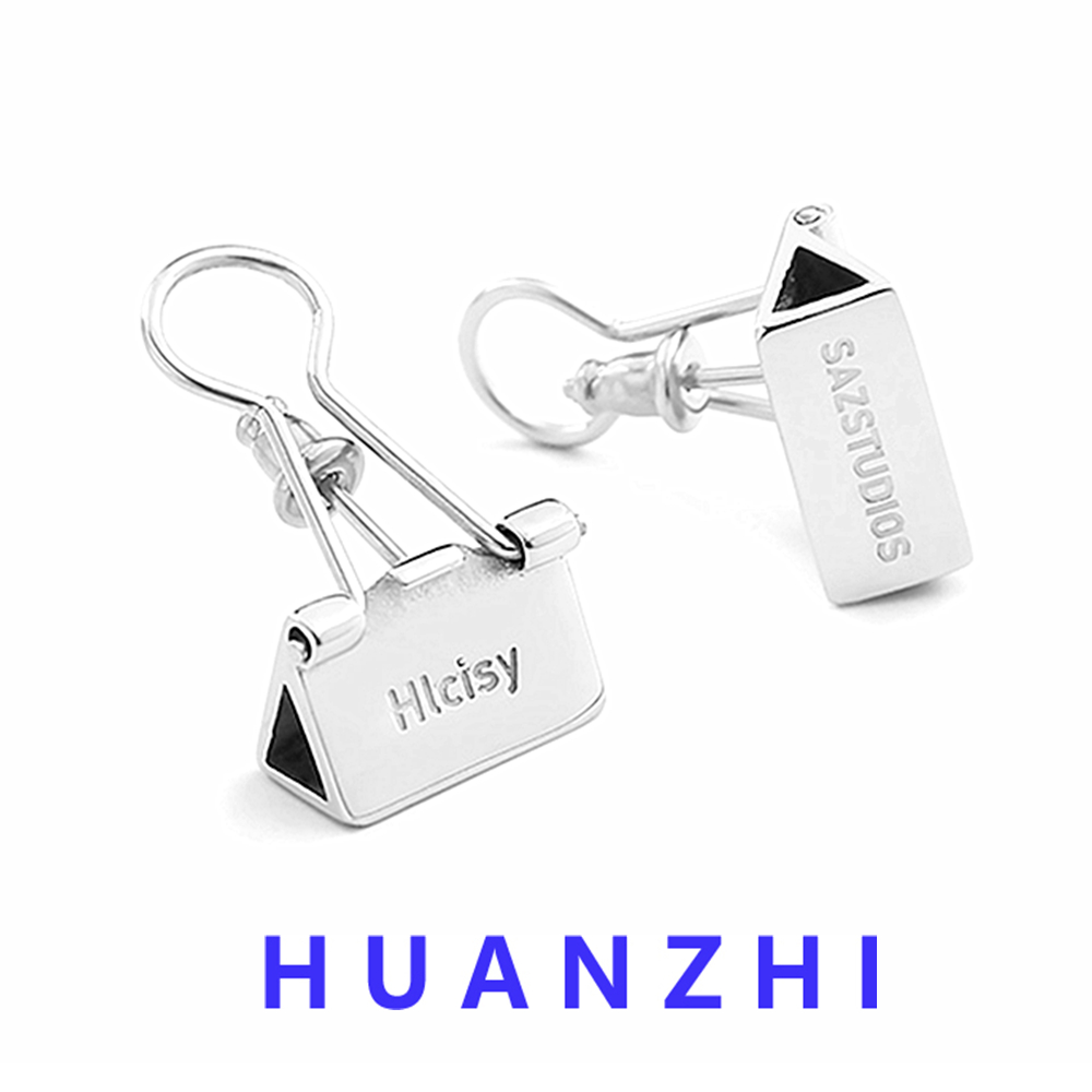 Street Fashion Earrings - Huanzhi 2022 Nieuwe Punk Creatieve Zwaluwstaart