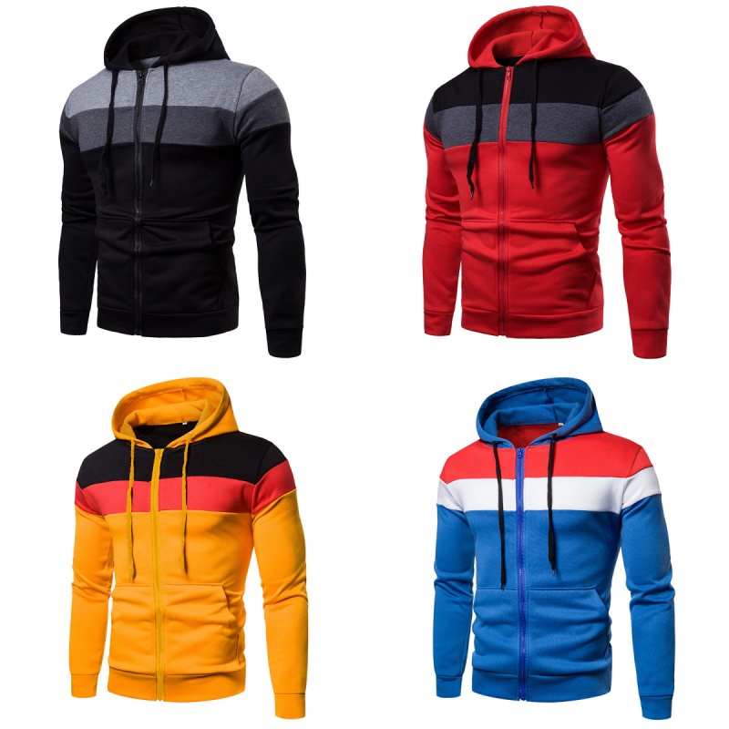 2025 Heren Patchwork Hoodie Ou - Street Fashion Fall 2025 recensie en prijs