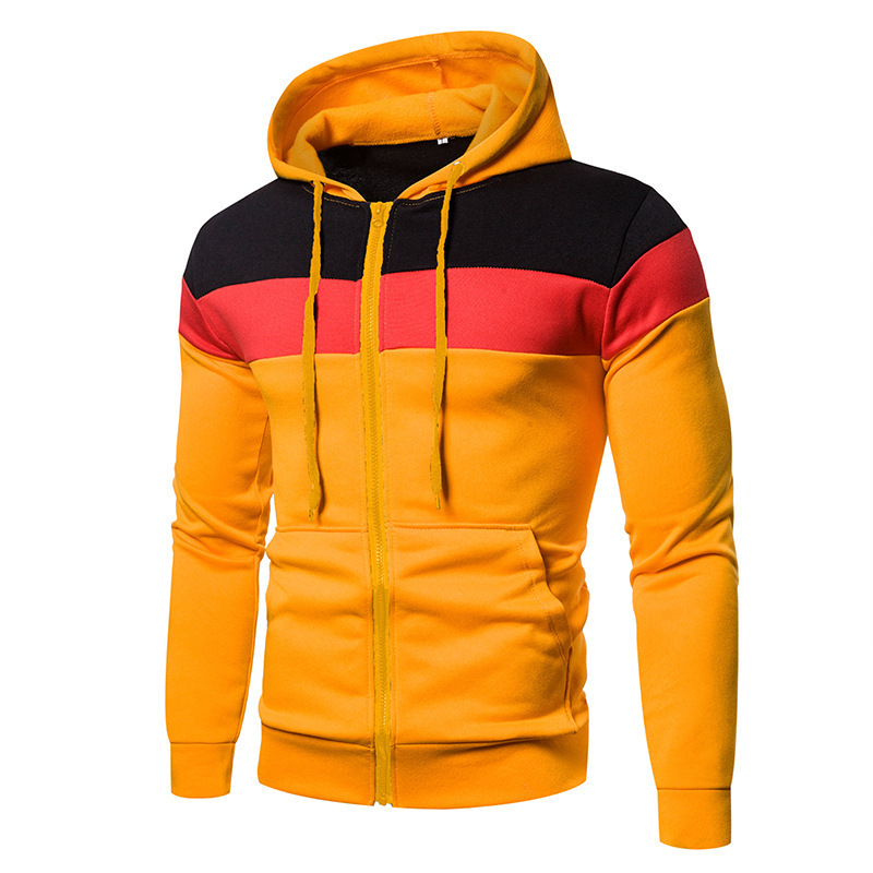 2025 Heren Patchwork Hoodie Ou - Street Fashion Fall 2025 recensie en prijs