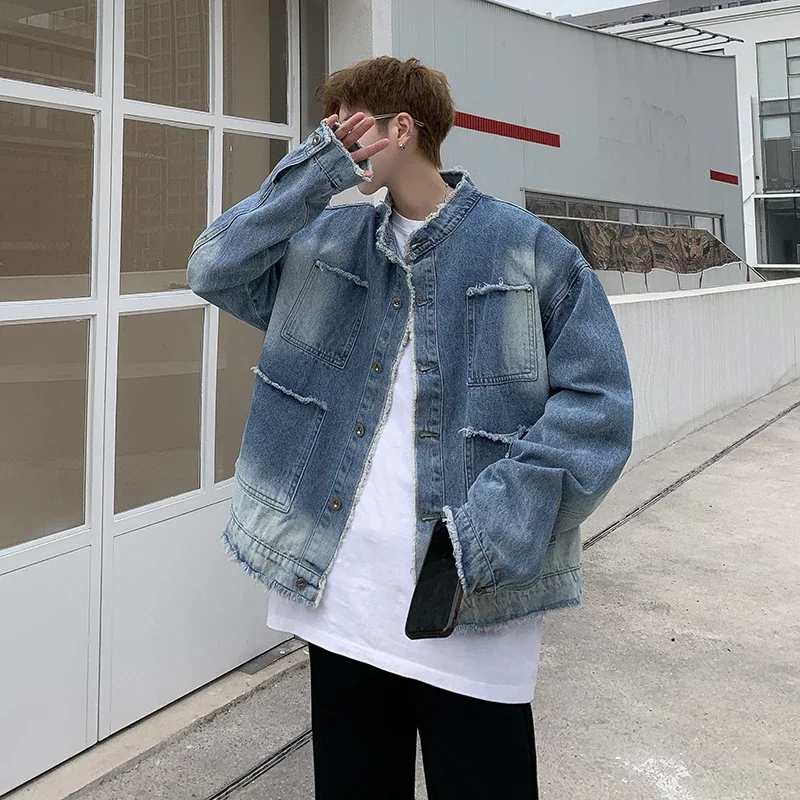 Amerikaanse Retro Hip Pop Raw  - Street Fashion Jeans Men recensie en prijs