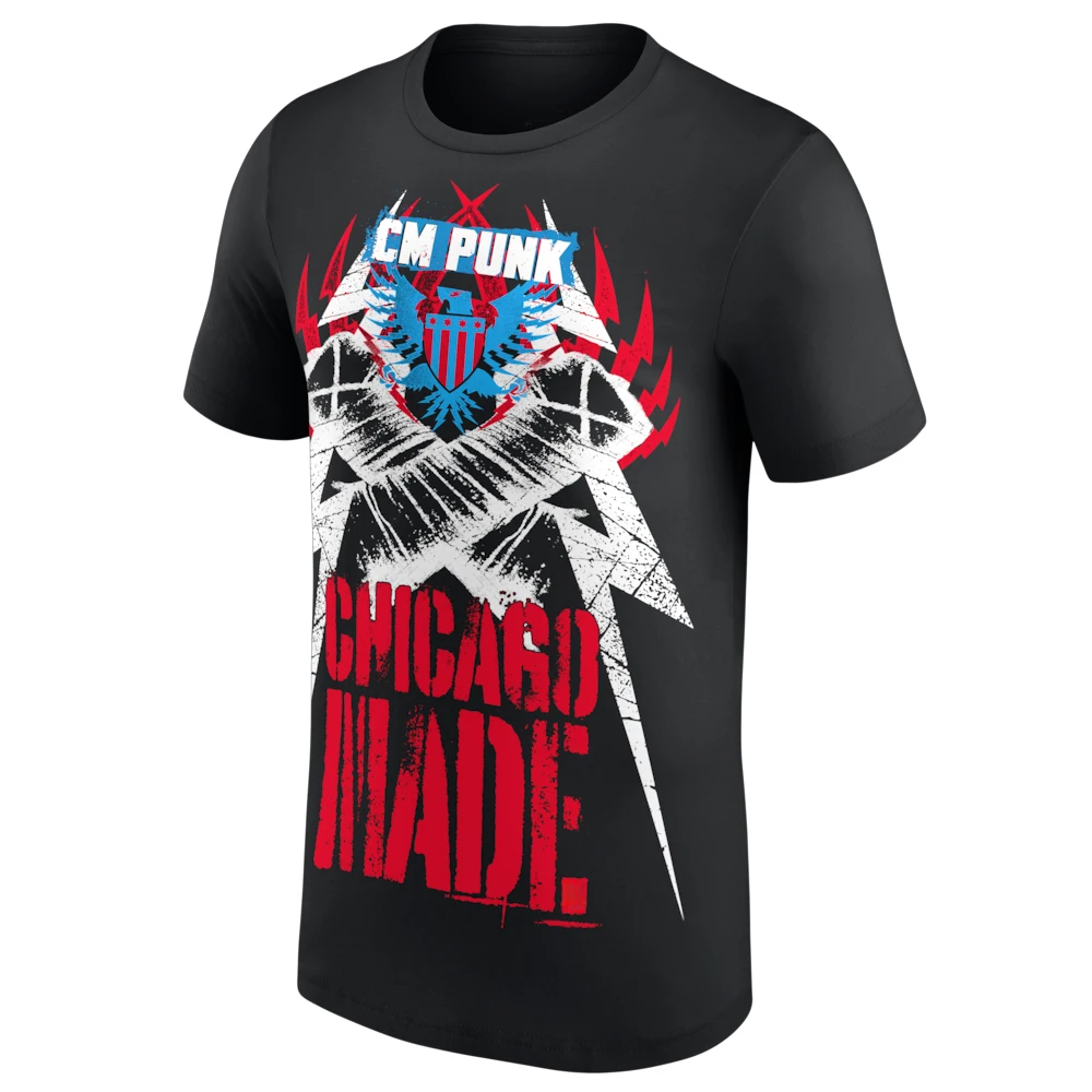 Herenshirt CM Punk Chicago Mad - Street Fashion Chicago recensie en prijs