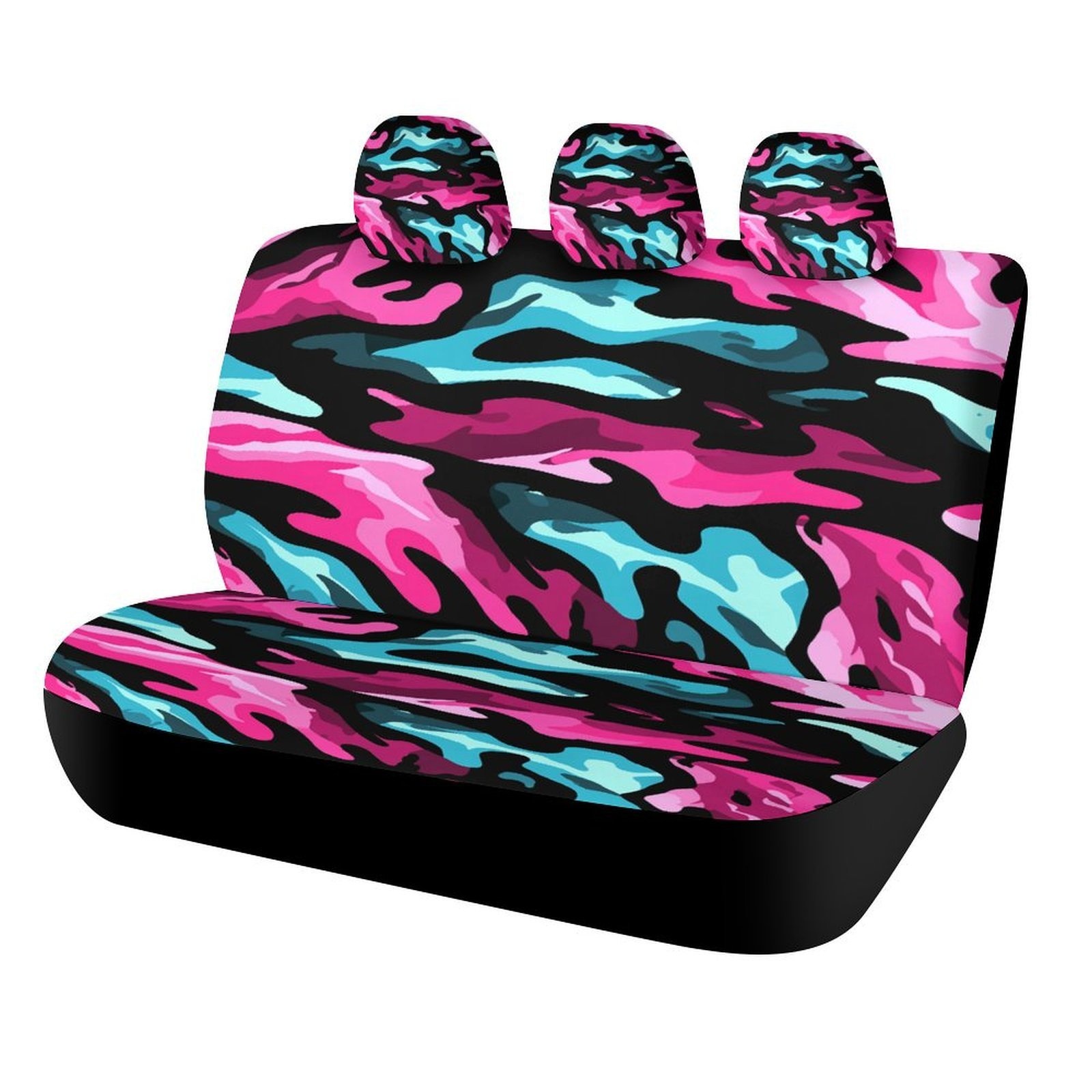 Kleurrijke autostoelhoezenset  - Camo Pattern Set recensie en prijs
