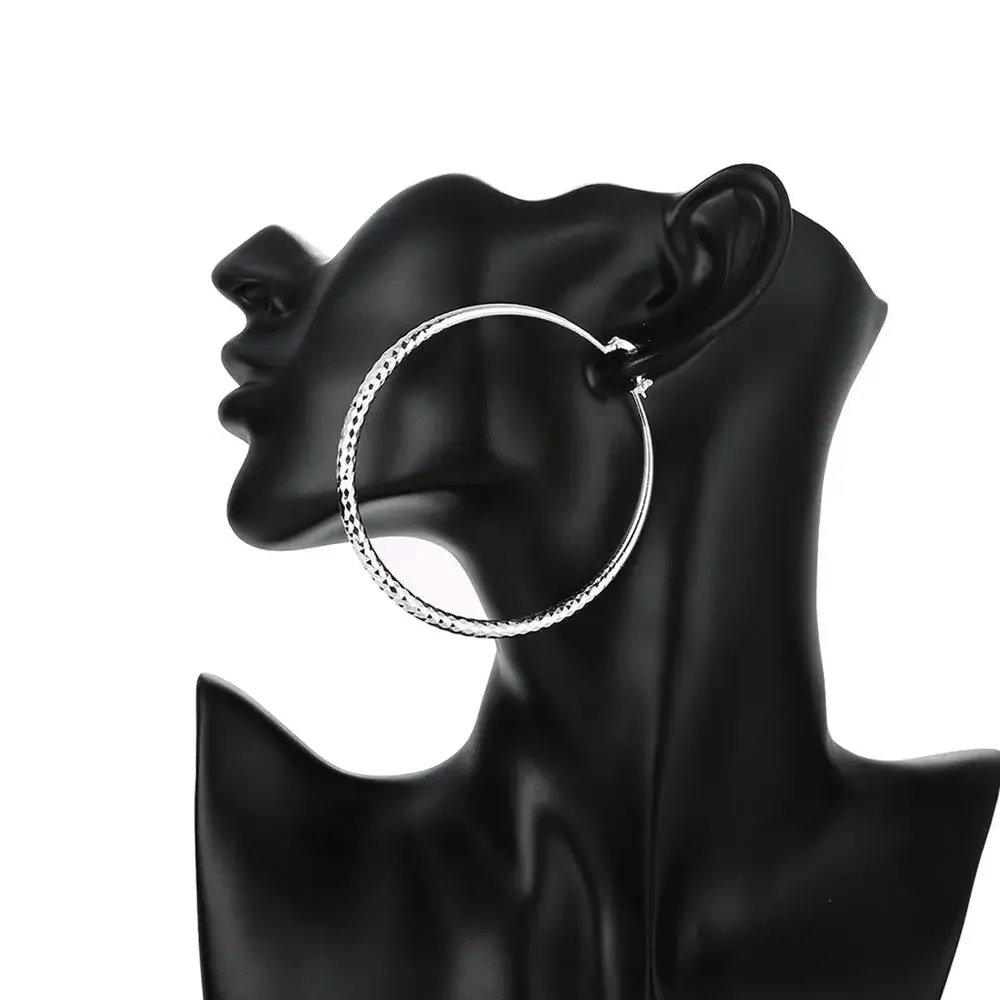 Hot 925 Sterling Zilver 7CM Oo - Street Fashion Earrings recensie en prijs