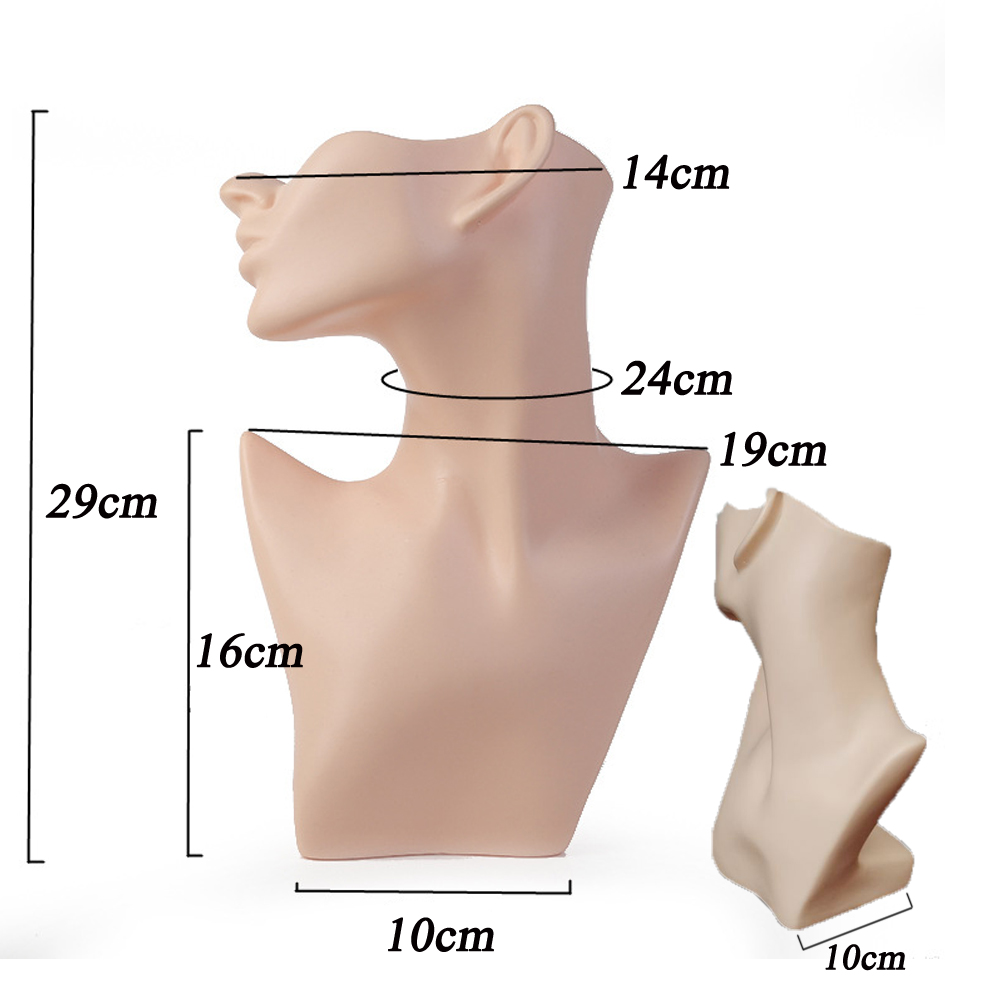 Witte halfgezicht mannequin ho - Street Fashion Earrings recensie en prijs