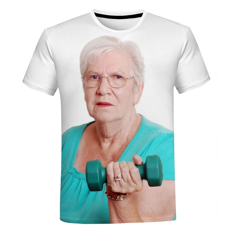 Zomer Leuk Nieuw Oma Patroon H - Street Fashion Plus Size recensie en prijs