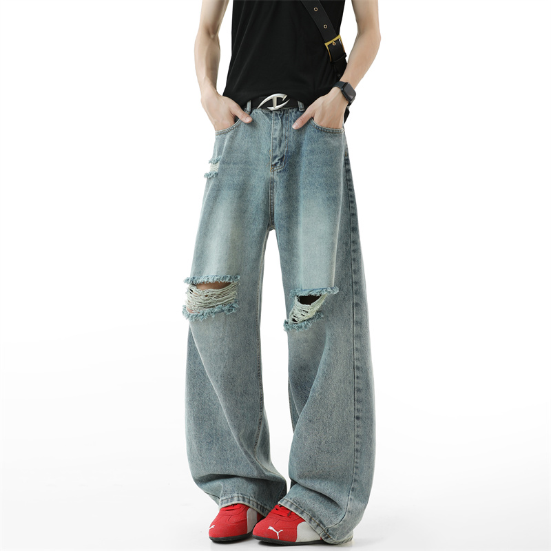 Gescheurde jeans heren 2025, h - Street Fashion Fall 2025 recensie en prijs
