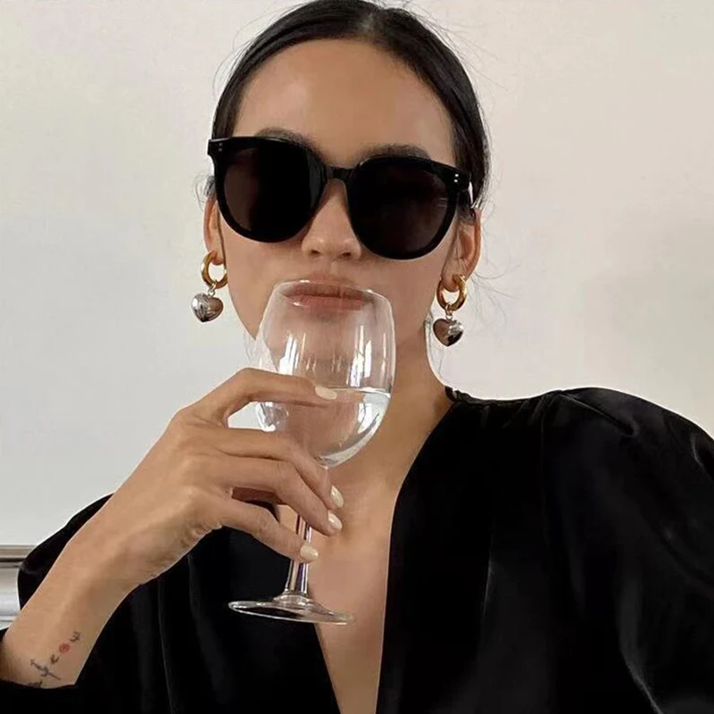 Nieuwe minimalistische gouden  - Street Fashion Earrings recensie en prijs