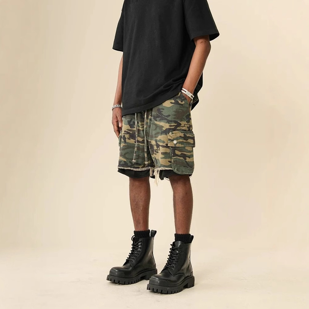 Amerikaanse streetwear raw-edg - Street Fashion Jeans Men recensie en prijs