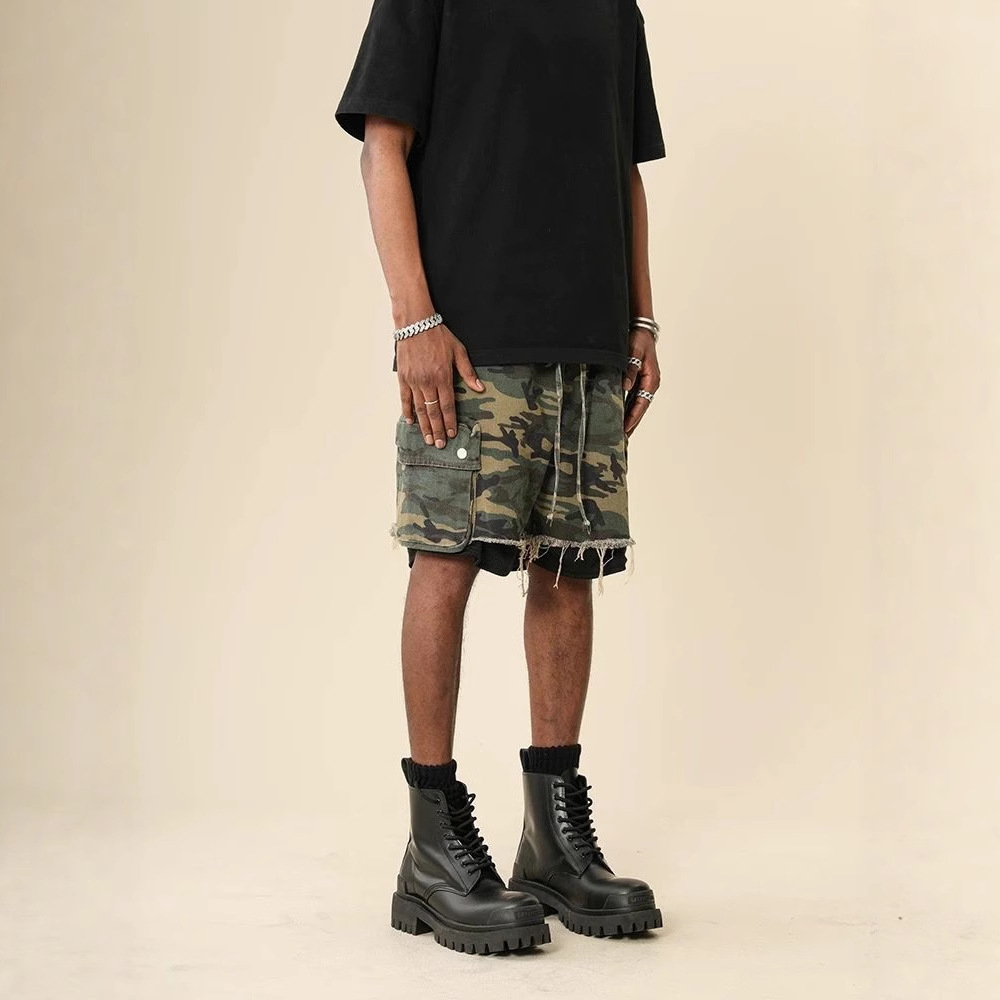 Amerikaanse streetwear raw-edg - Street Fashion Jeans Men recensie en prijs