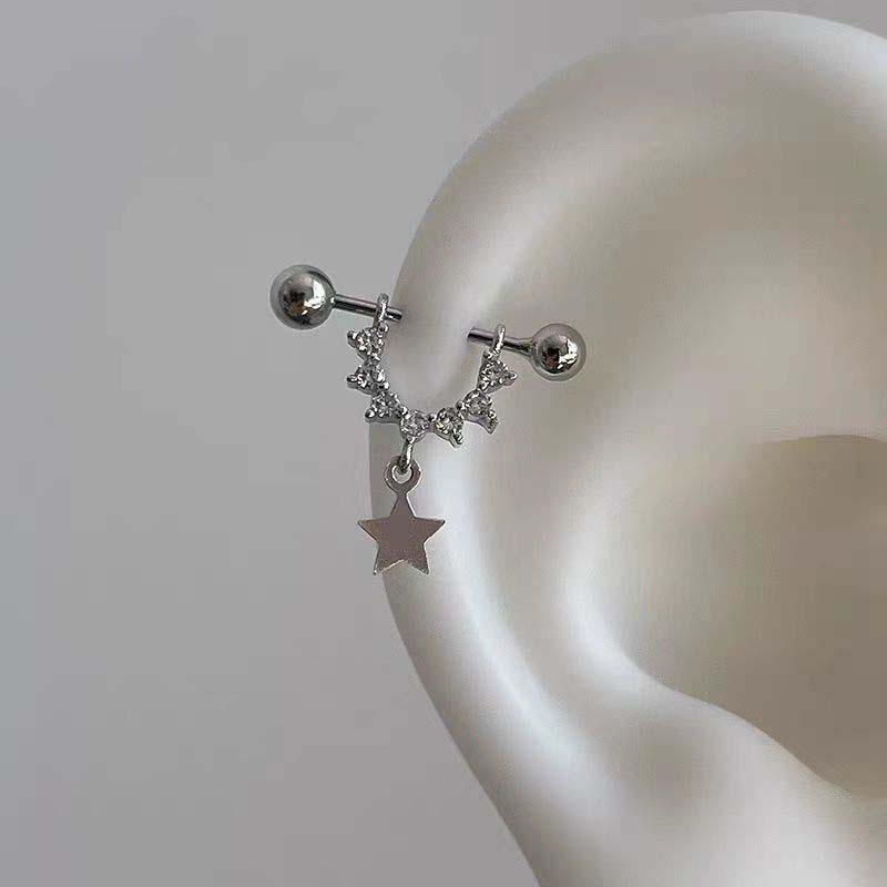 Sexy trendy zirkoon ster oorbe - Street Fashion Earrings recensie en prijs