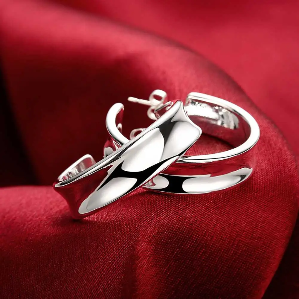925 sterling zilver mooie stra - Street Fashion Earrings recensie en prijs