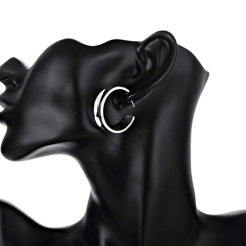 925 sterling zilver mooie stra - Street Fashion Earrings recensie en prijs