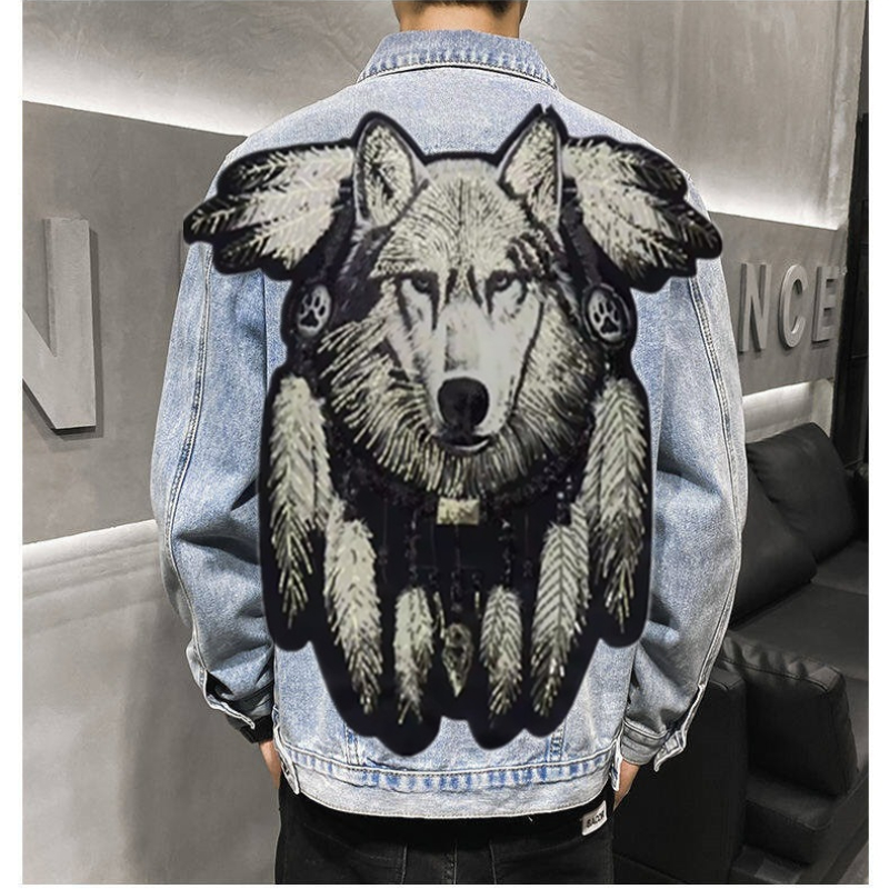 Amerika Vintage Zware Wolf Geb - Street Fashion Jeans Men recensie en prijs