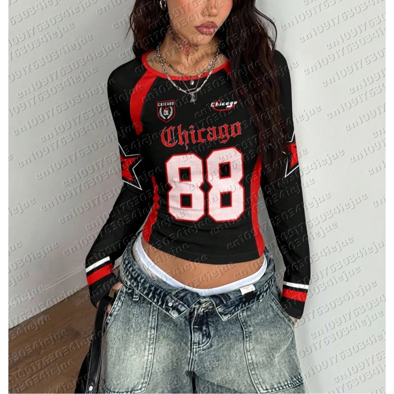 MOTO Comfortabel T-shirt met r - Street Fashion Chicago recensie en prijs