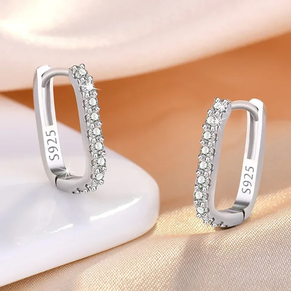 Hoogwaardige 925 sterling zilv - Street Fashion Earrings recensie en prijs